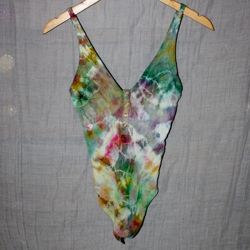 Free People Custom Tye Die Body Suit 🌵